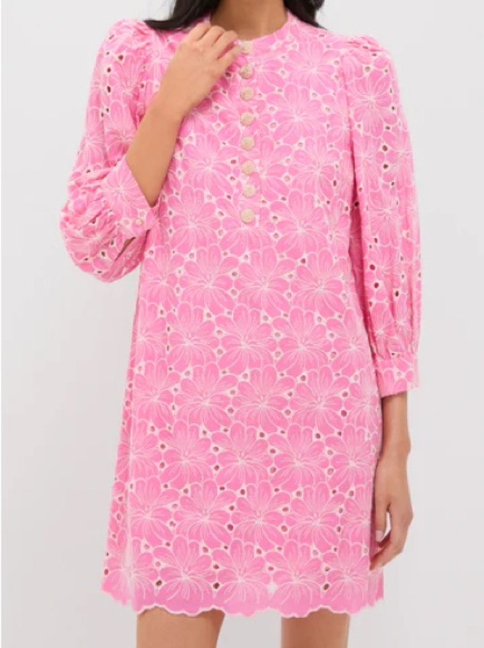 tuckernuck pomander place pink floral eyelet samantha dress